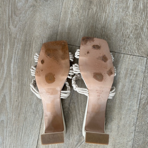 Anthropologie Angel Alarcon kitten Heels/ mules - Picture 7 of 7